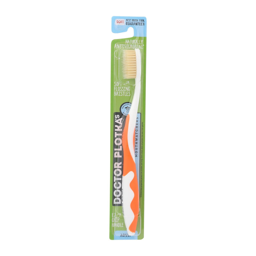 Mouth Watchers A/b Adult Orange Toothbrush - 1 Each - Ct - Maras Green